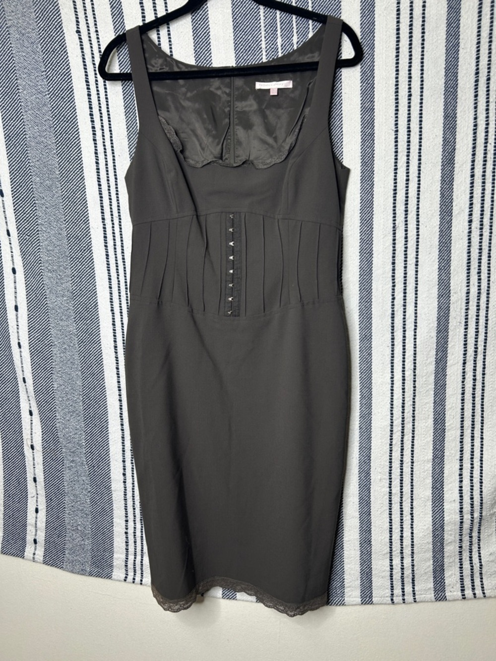 Vintage Rebecca Taylor Corset Sheath Dress